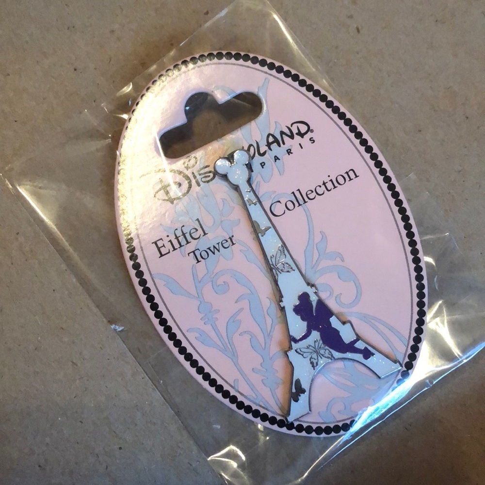 Disneyland Paris Eiffel Tower Pin Collection Tink
